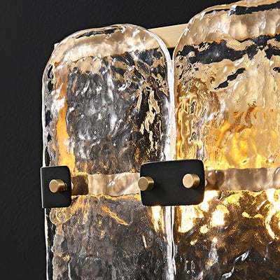 Eiruaine Massive Glass Wall Sconces