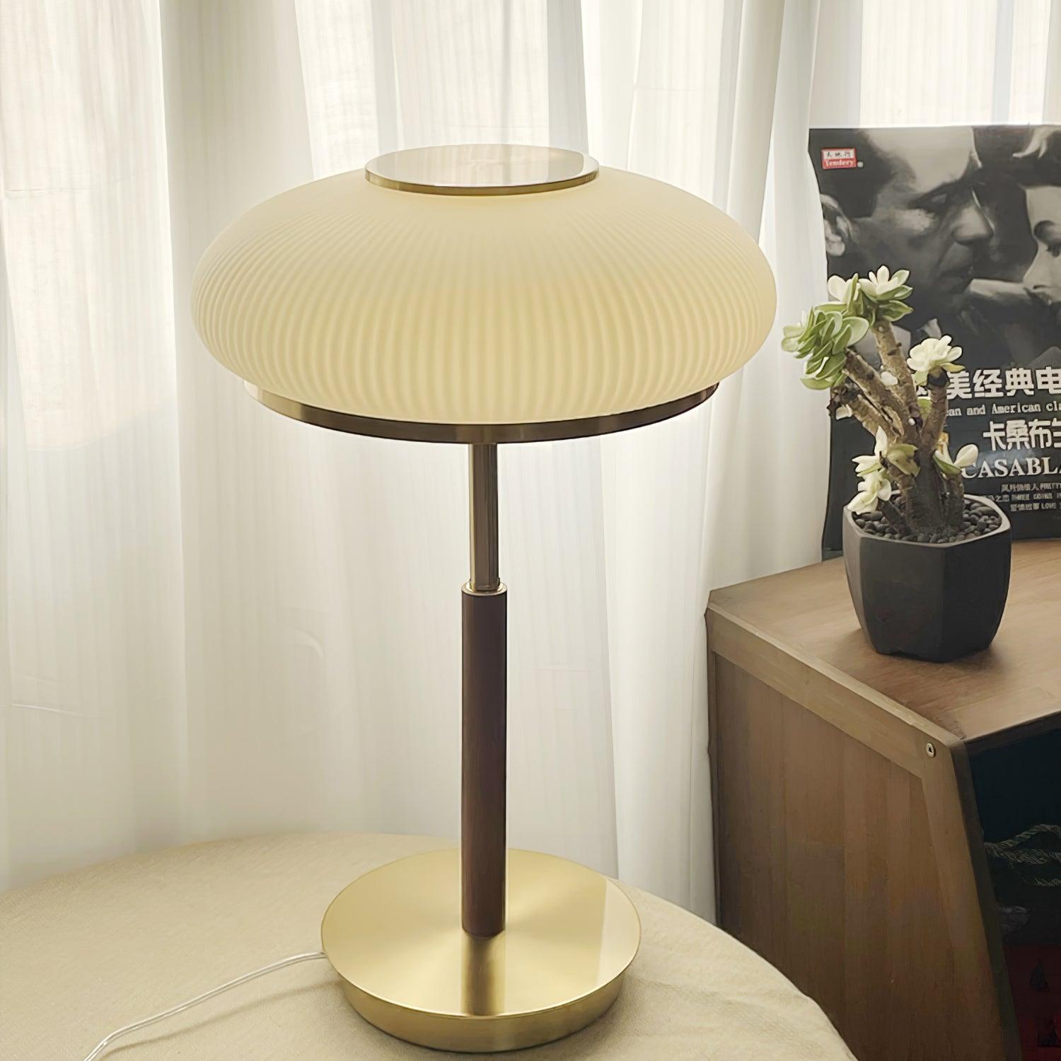 Glimmce Wood Table Lamp