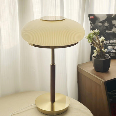 Glimmce Wood Table Lamp
