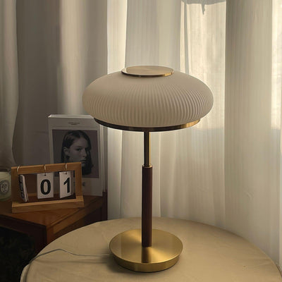 Glimmce Wood Table Lamp