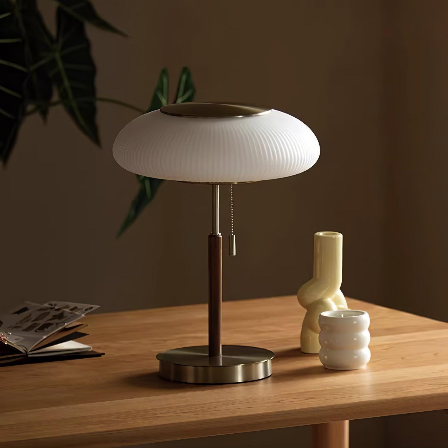Glimmce Wood Table Lamp