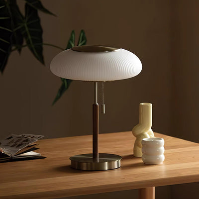 Glimmce Wood Table Lamp