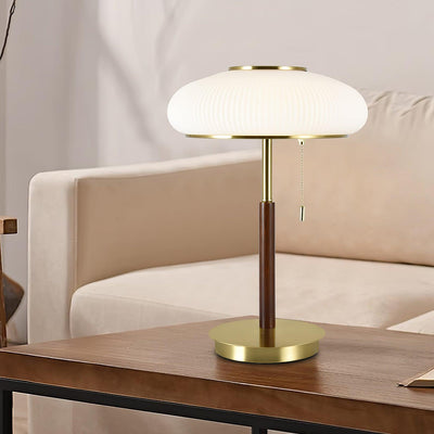 Glimmce Wood Table Lamp