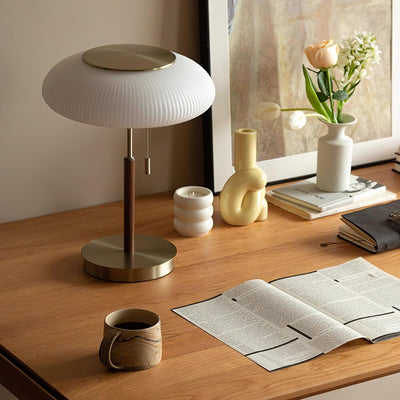 Glimmce Wood Table Lamp