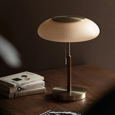 Glimmce Wood Table Lamp
