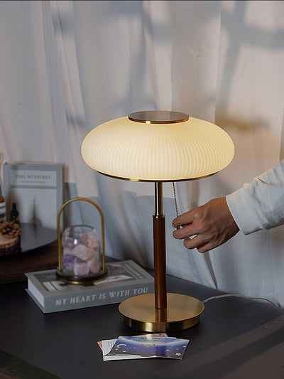 Glimmce Wood Table Lamp