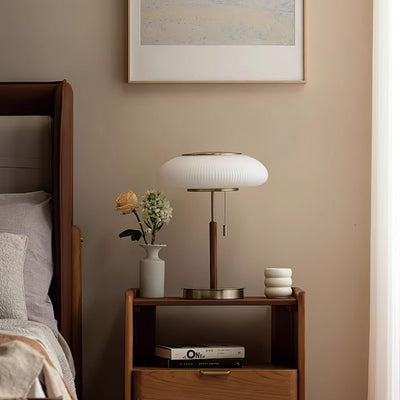 Glimmce Wood Table Lamp