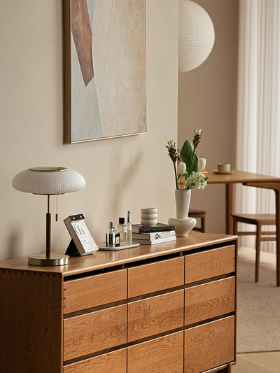 Glimmce Wood Table Lamp