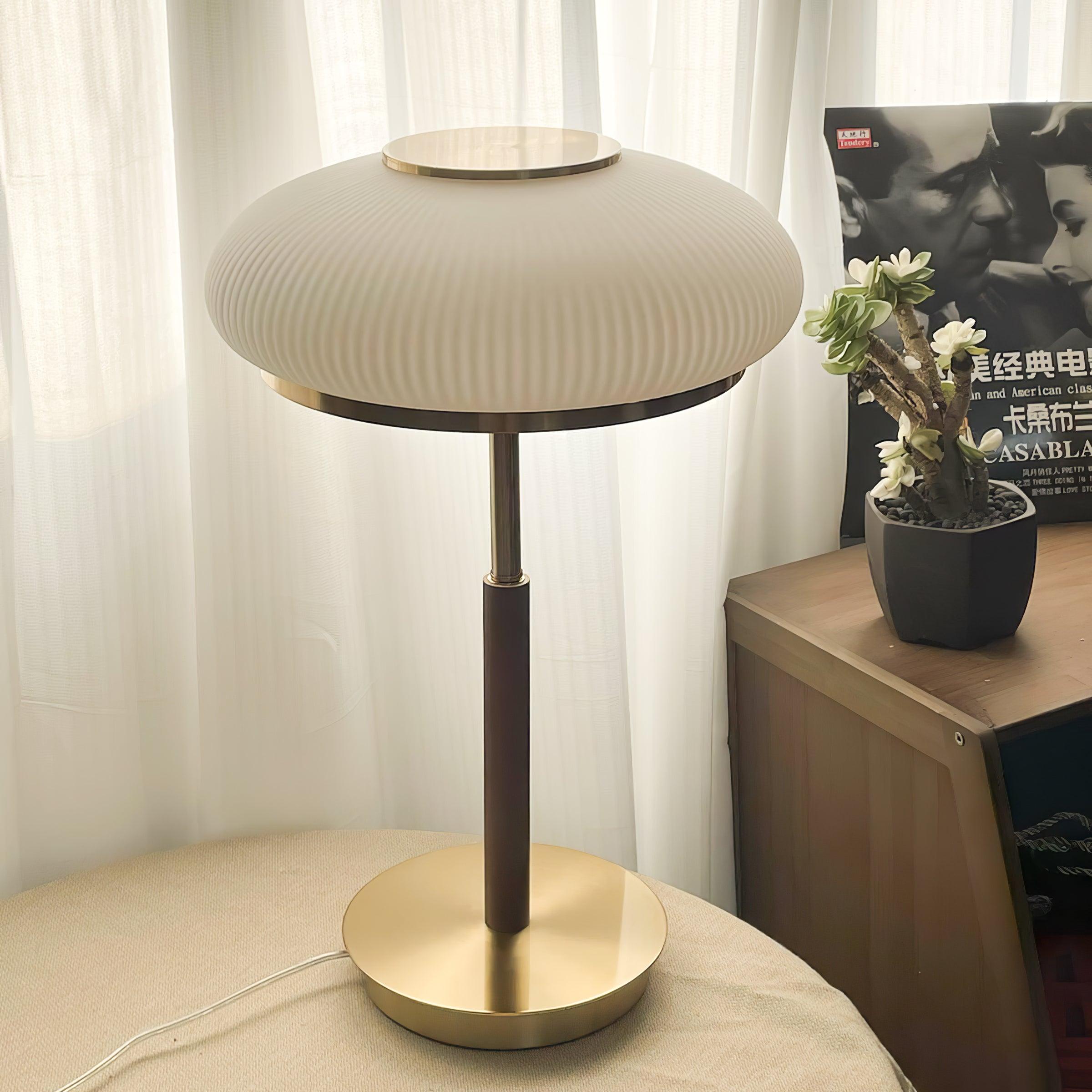 Glimmce Wood Table Lamp