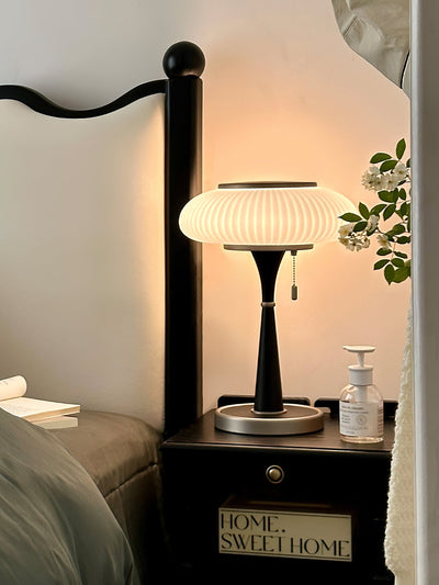 Orton Wood Vintage Table Lamp - Neutral Decor