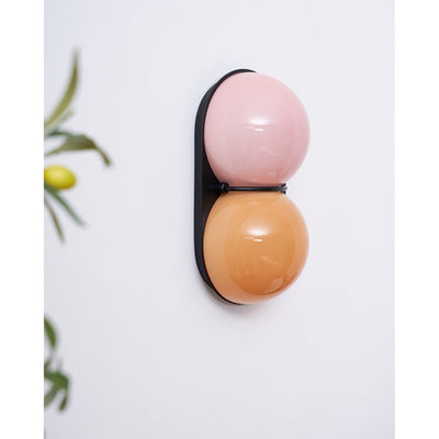 Eversham Twin Globe Wall Lamp