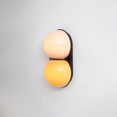 Eversham Twin Globe Wall Lamp