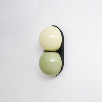 Eversham Twin Globe Wall Lamp