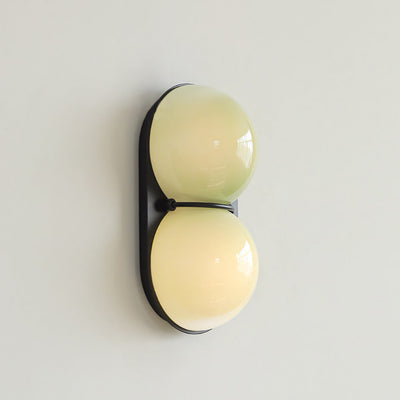 Eversham Twin Globe Wall Lamp