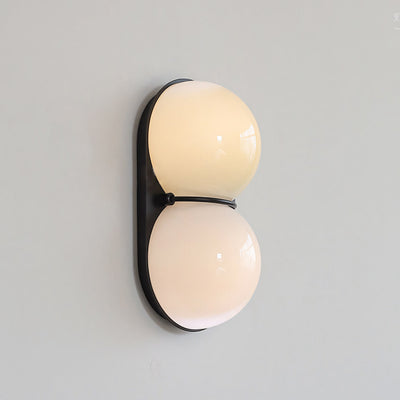 Eversham Twin Globe Wall Lamp