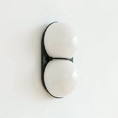 Eversham Twin Globe Wall Lamp