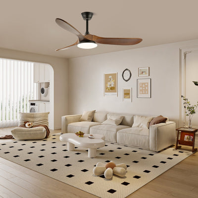 Oriken Minimalist Ceiling Fan Light