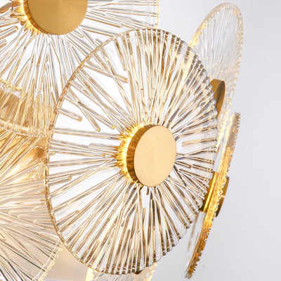 Liororiel Glass Chandelier Light