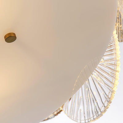 Liororiel Glass Chandelier Light