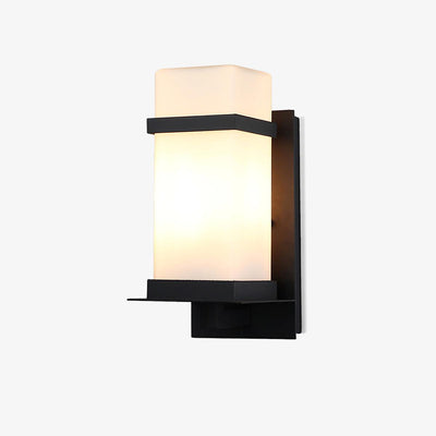 Dula Nordic Art Glass Outdoor Wall Light