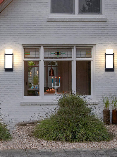 Dula Nordic Art Glass Outdoor Wall Light