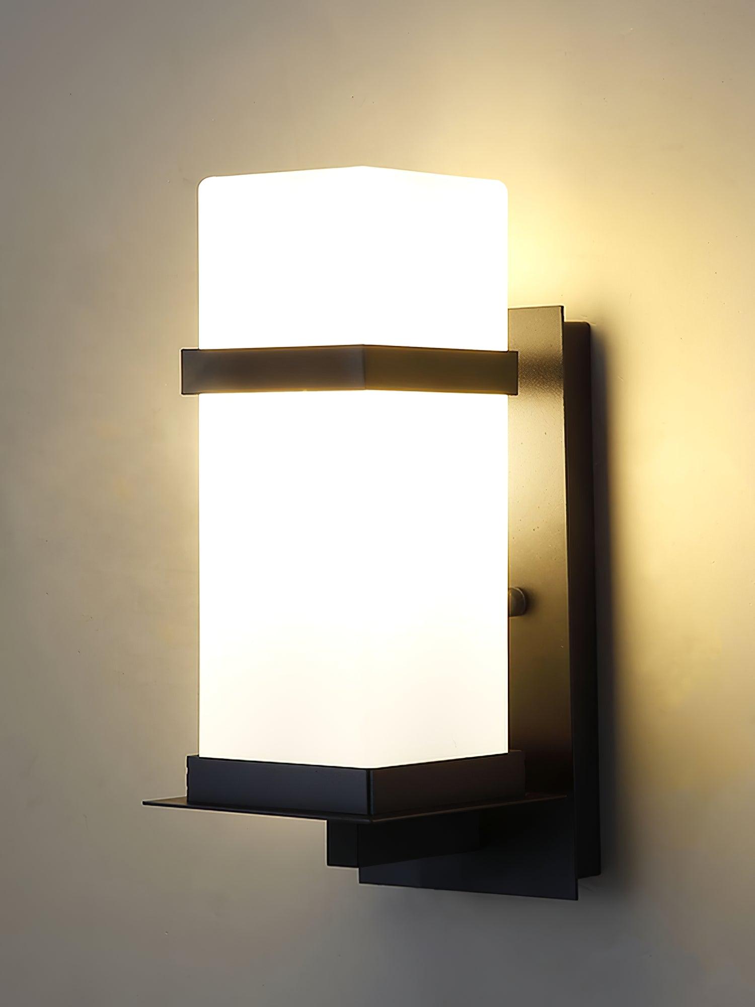 Dula Nordic Art Glass Outdoor Wall Light