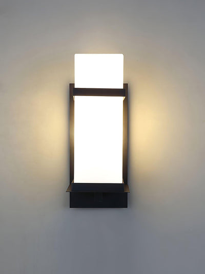 Dula Nordic Art Glass Outdoor Wall Light