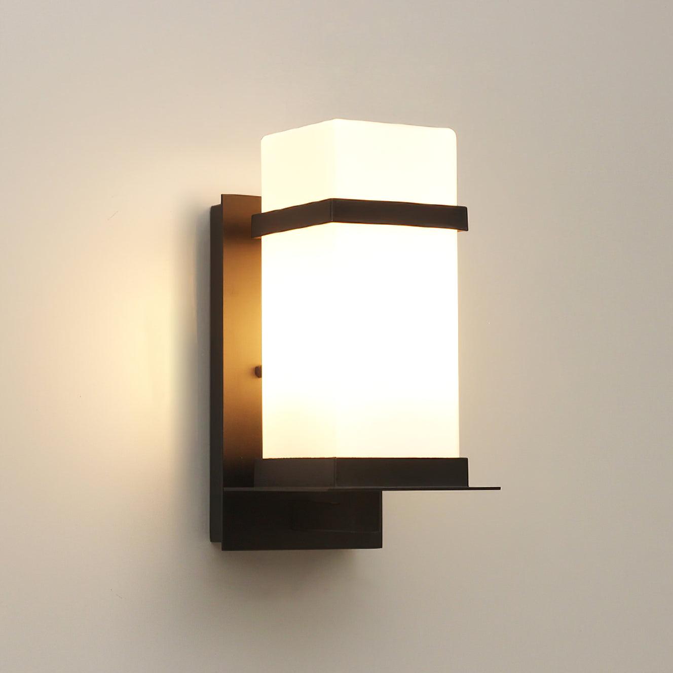 Dula Nordic Art Glass Outdoor Wall Light