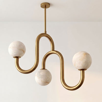 Vardenmere Alabaster Chandelier