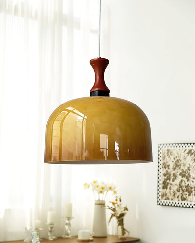 Lioraer Glass Retro Pendant Light