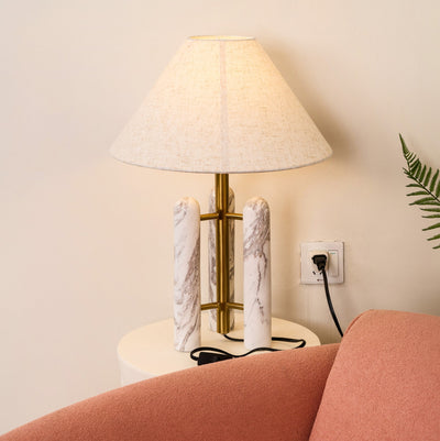 Trio Marble Modern Table Lamp