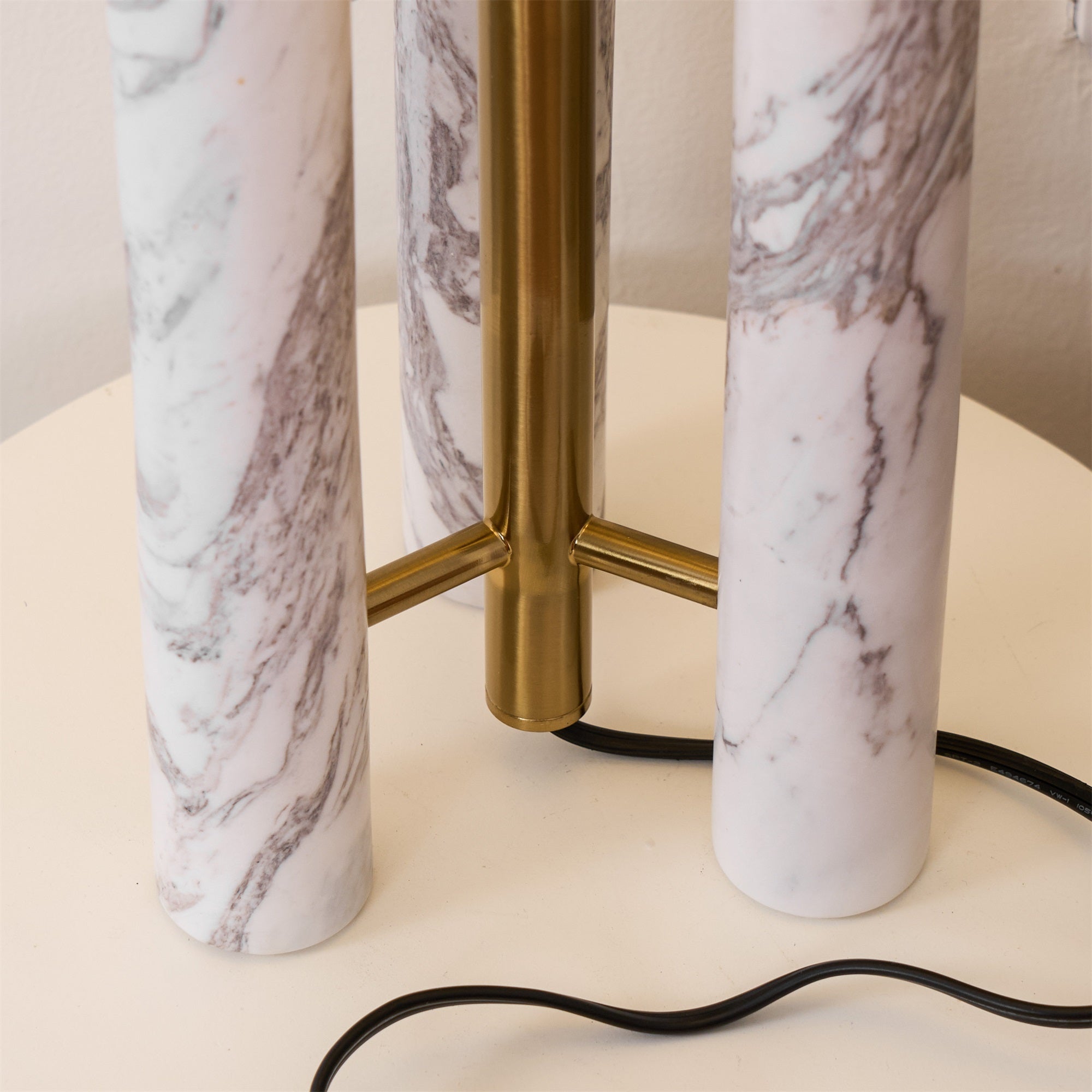 Trio Marble Modern Table Lamp