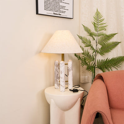 Trio Marble Modern Table Lamp