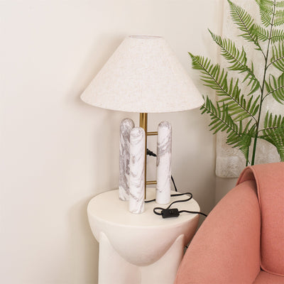 Trio Marble Modern Table Lamp