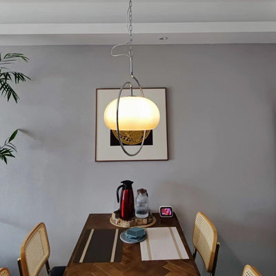 Medieval Premium Nordic Art Swag Glass Pendant Light