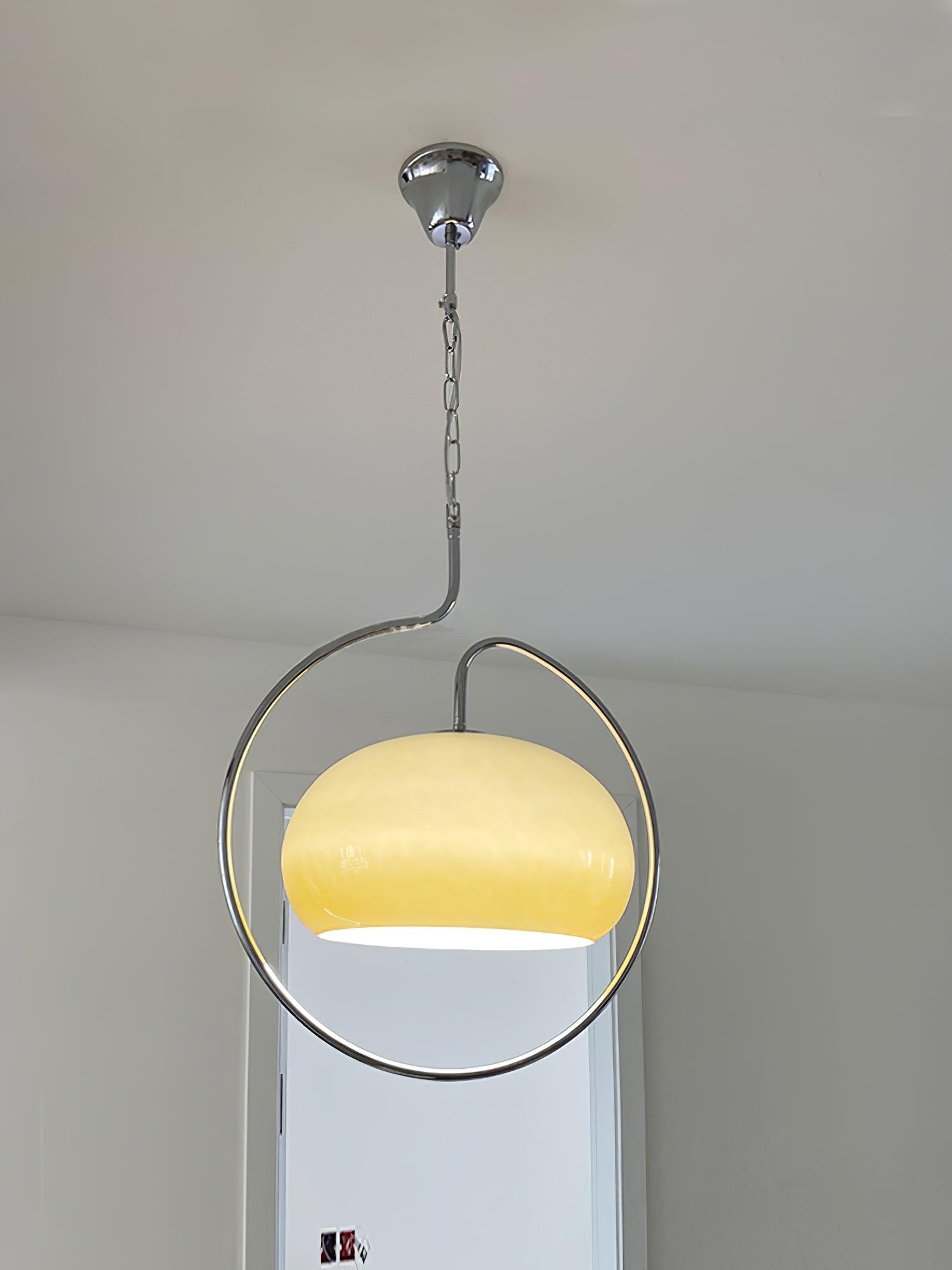Medieval Premium Nordic Art Swag Glass Pendant Light