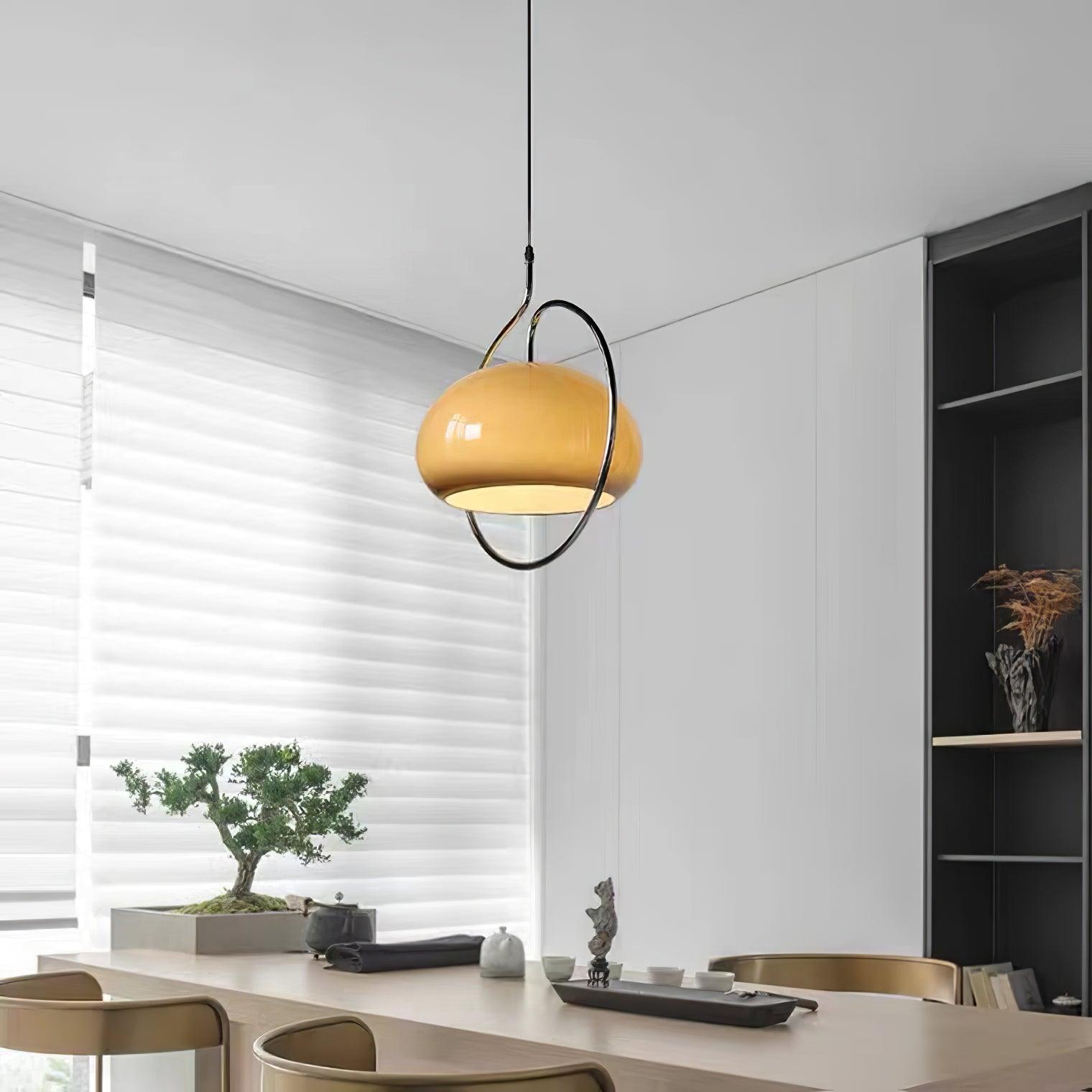 Medieval Premium Nordic Art Swag Glass Pendant Light