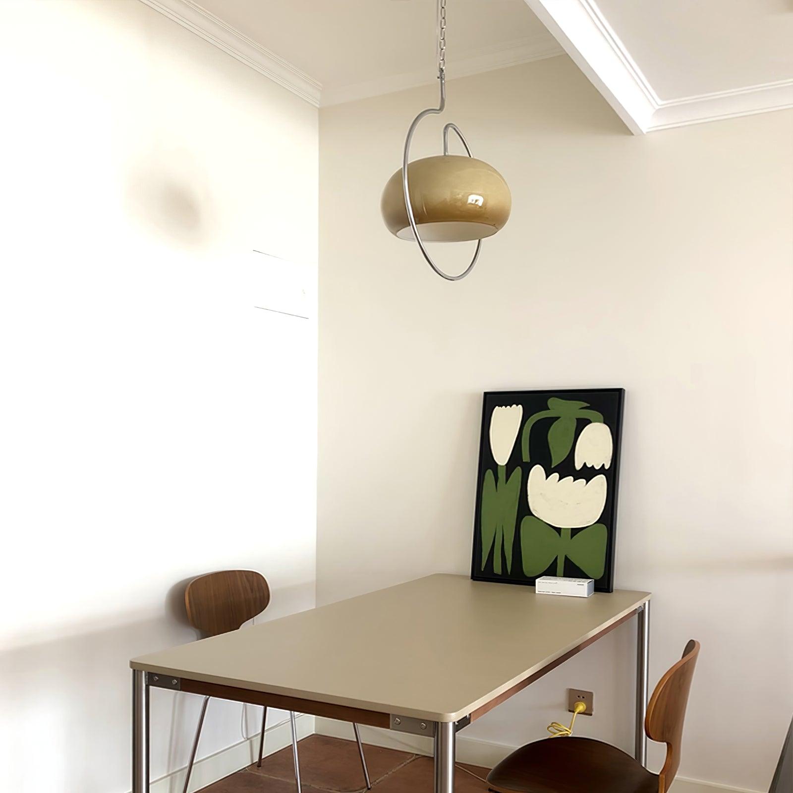 Medieval Premium Nordic Art Swag Glass Pendant Light