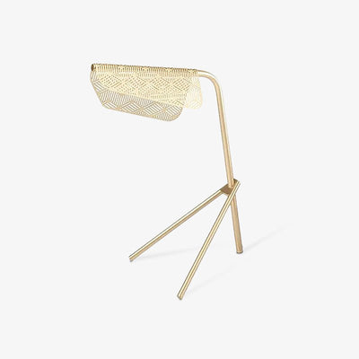 Lattice Gold Geometric Table Lamp