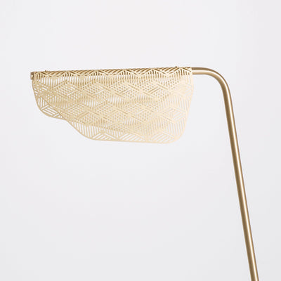 Triad Gold Geometric Floor Lamp