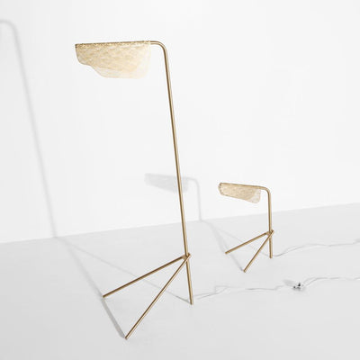 Lattice Gold Geometric Table Lamp