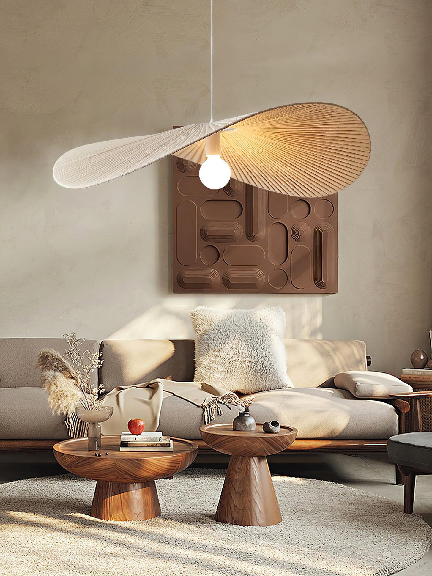 Cedrin Pendant Lamp Wave Natural