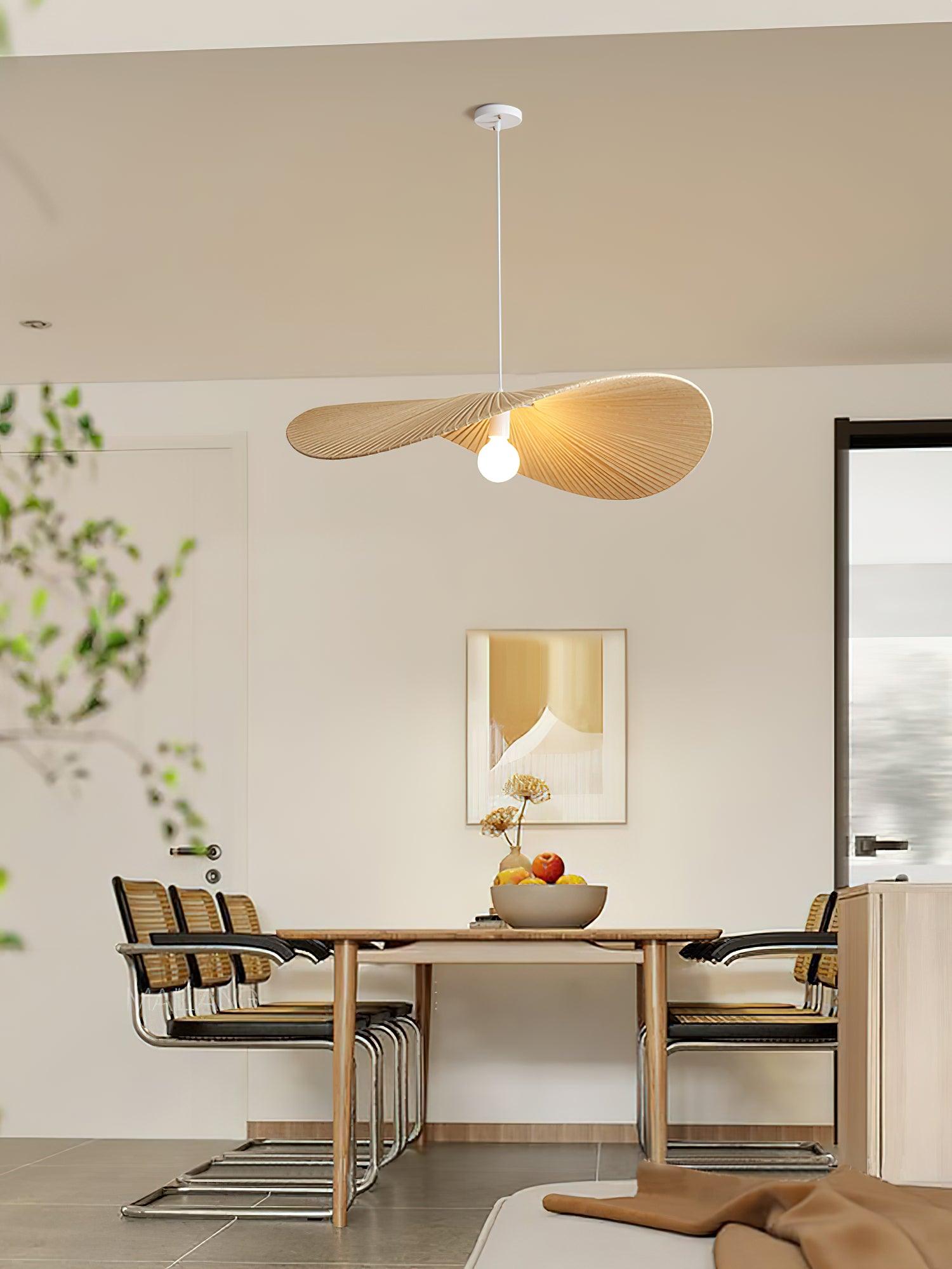 Cedrin Pendant Lamp Wave Natural