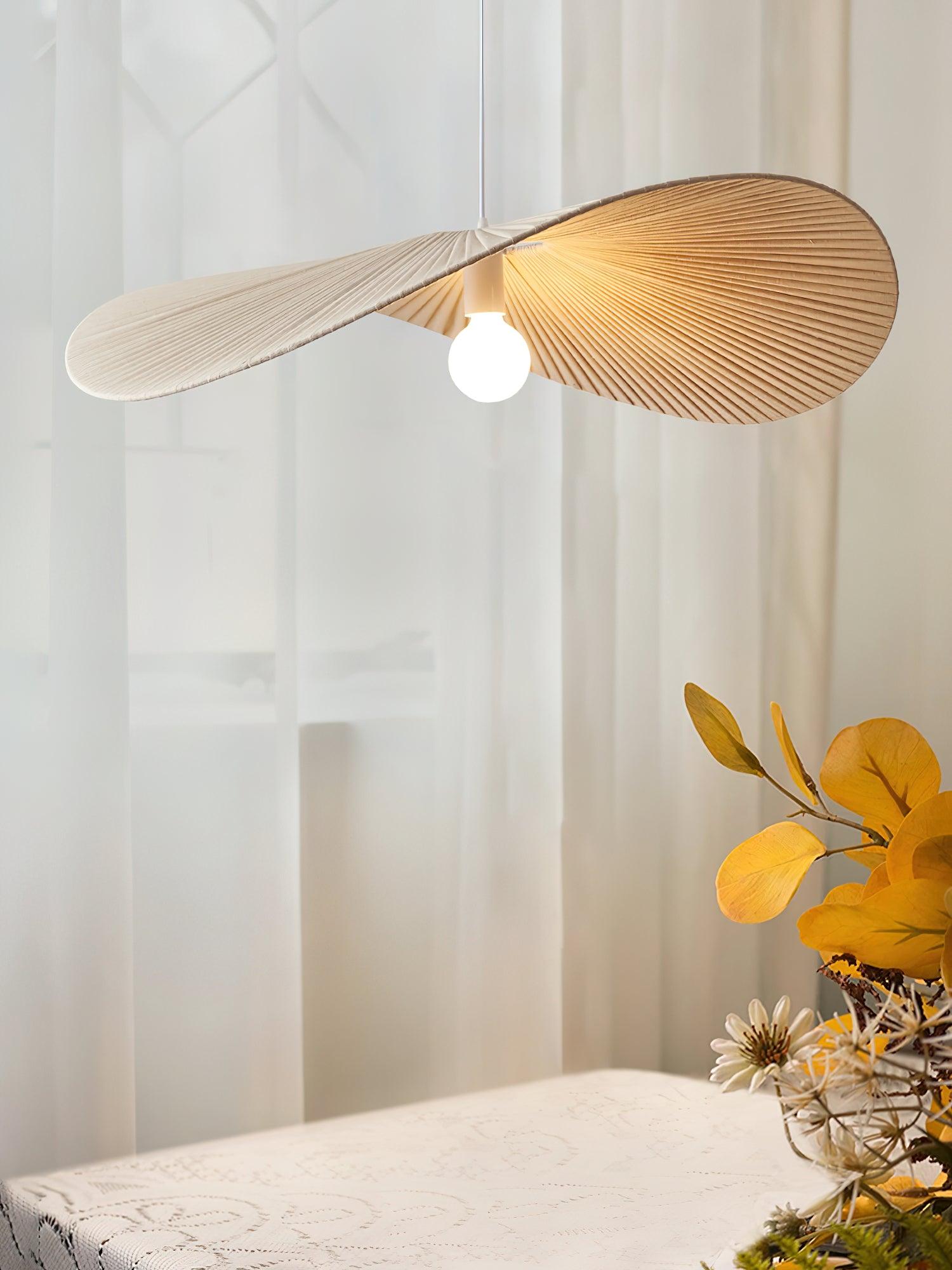 Cedrin Pendant Lamp Wave Natural