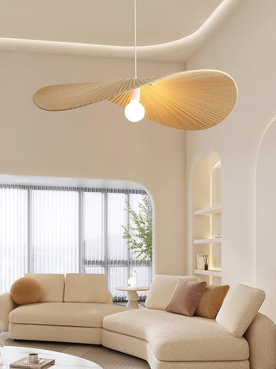 Cedrin Pendant Lamp Wave Natural