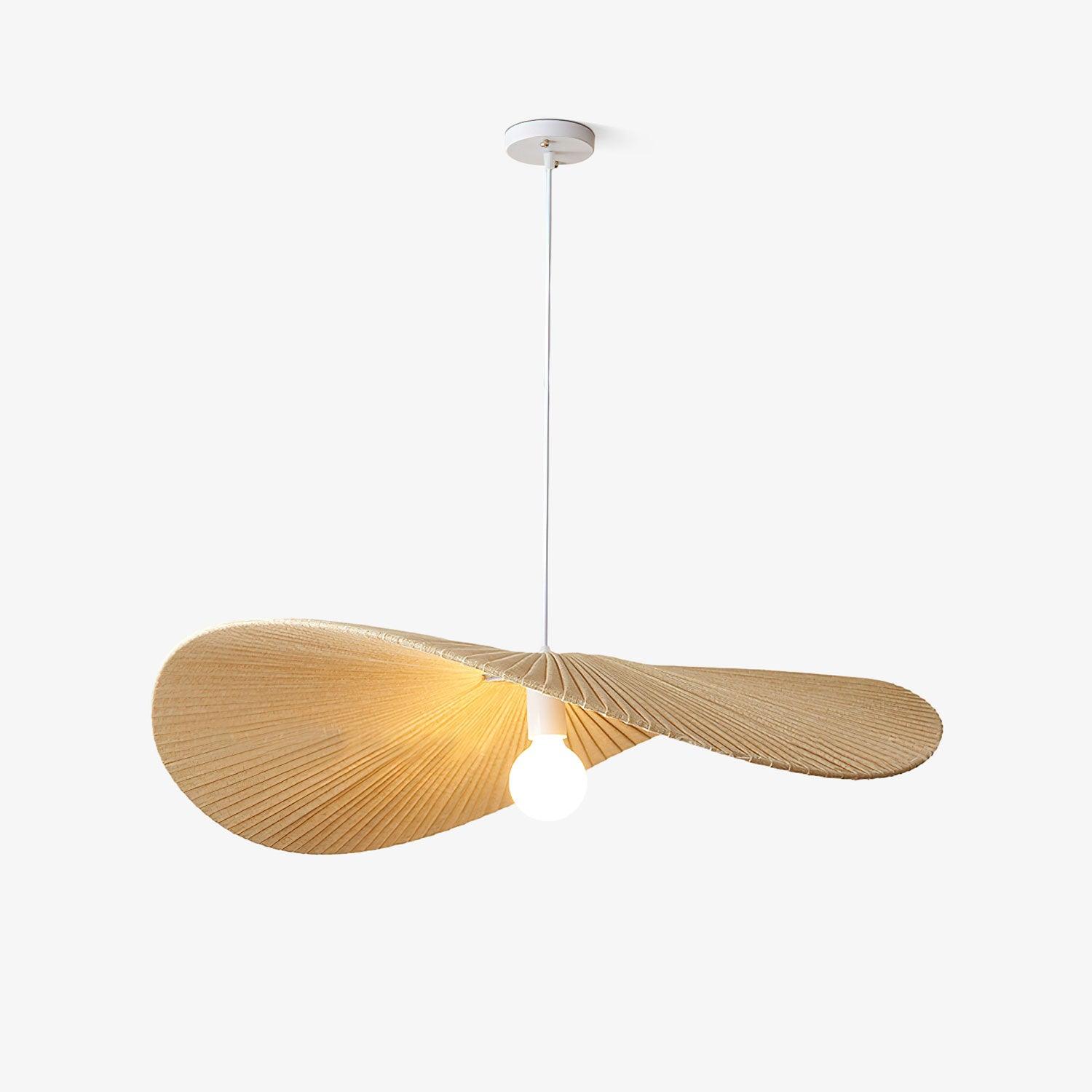 Cedrin Pendant Lamp Wave Natural