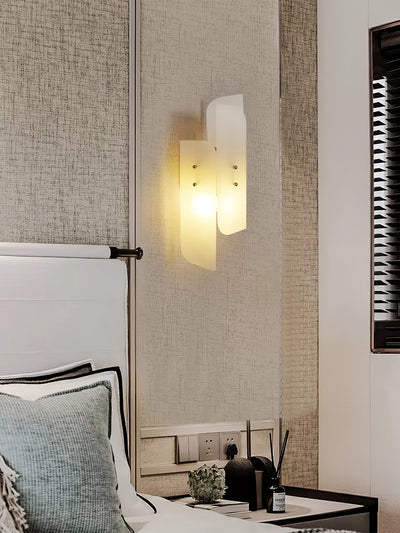 Eiroette Alabaster Wall Sconce