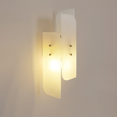 Eiroette Alabaster Wall Sconce