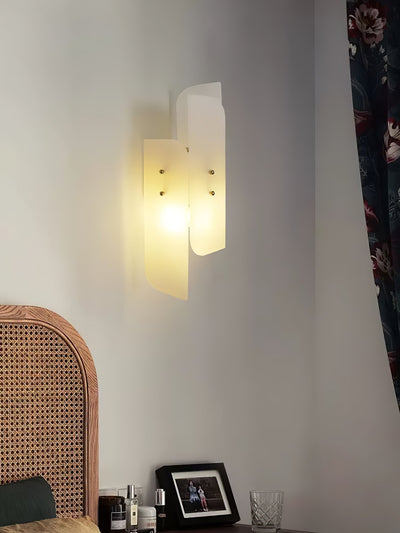 Eiroette Alabaster Wall Sconce