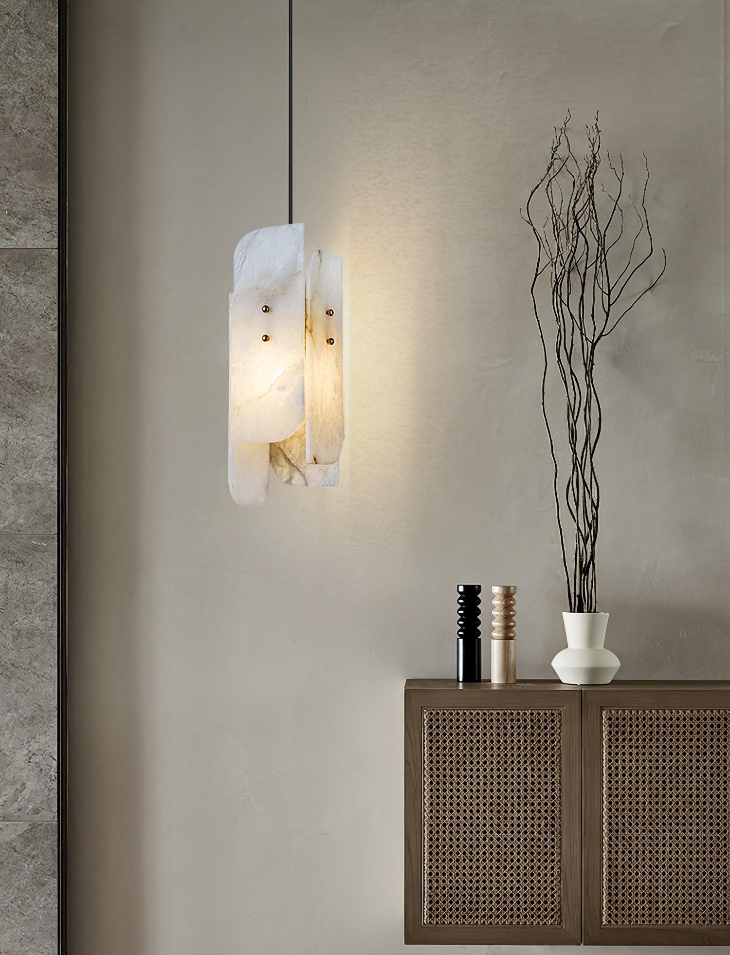 Aurestead Mini Alabaster Pendant Light
